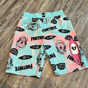 Fortnite swim trunks Sz large